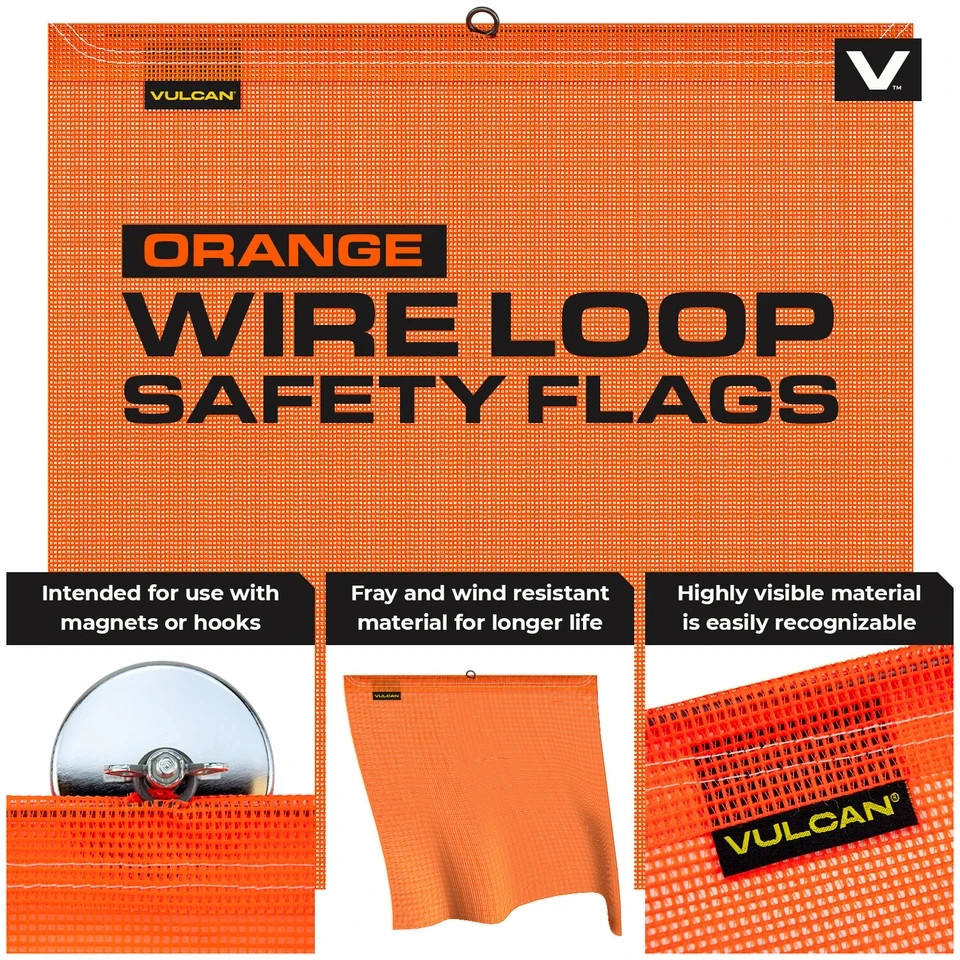 VULCAN Standard Oversize Load Banners, Multi-Color Flags & Magnets Kit
