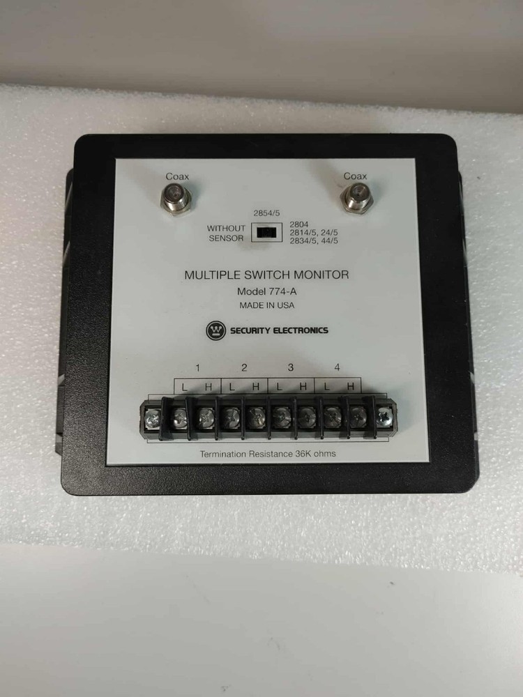 Westinghouse Security Electronics 774-A Multiple Switch Monitor