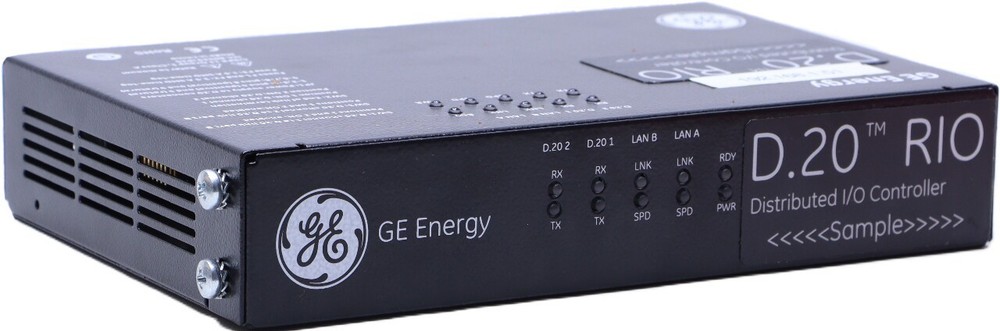 GE ENERGY D.20 RIO DISTRIBUTED I/O CONTROLLER *READ*