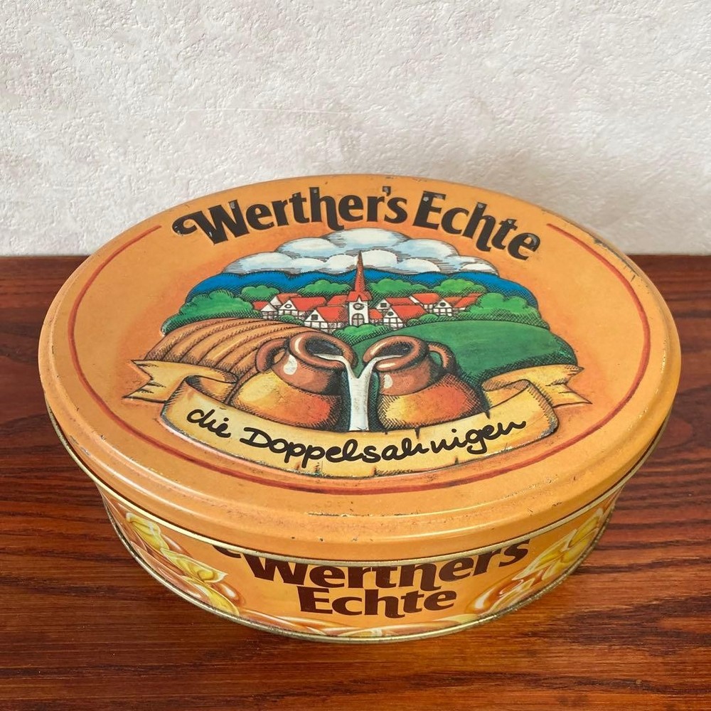 Vintage Werther's Original Can, Germany