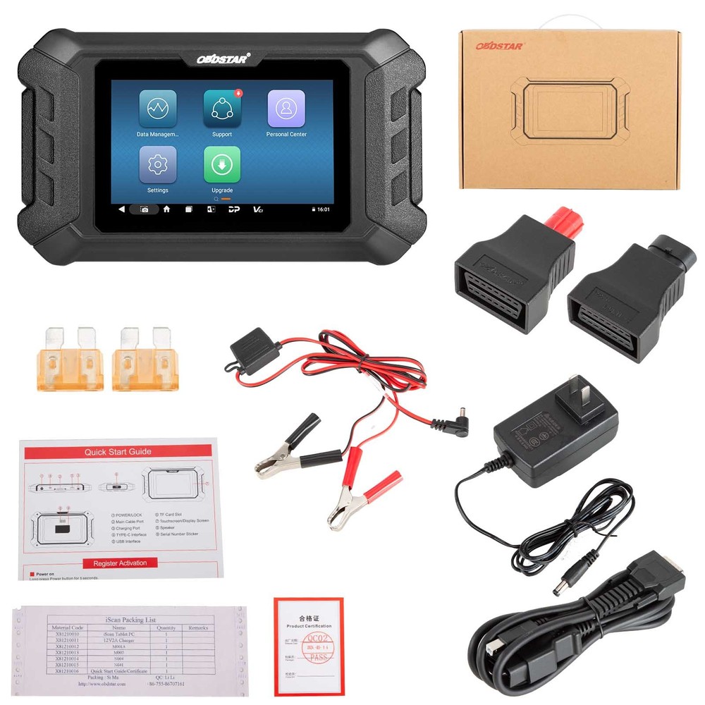 OBDSTAR iScan for Guzzi Motorcycle Diagnostic Scan Tool Coding Multi-Language