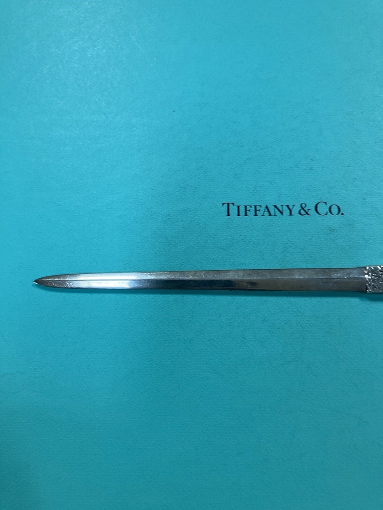 Tiffany & Co Sterling Silver Molten Texture Pattern Letter Opener 1971 Samorodok