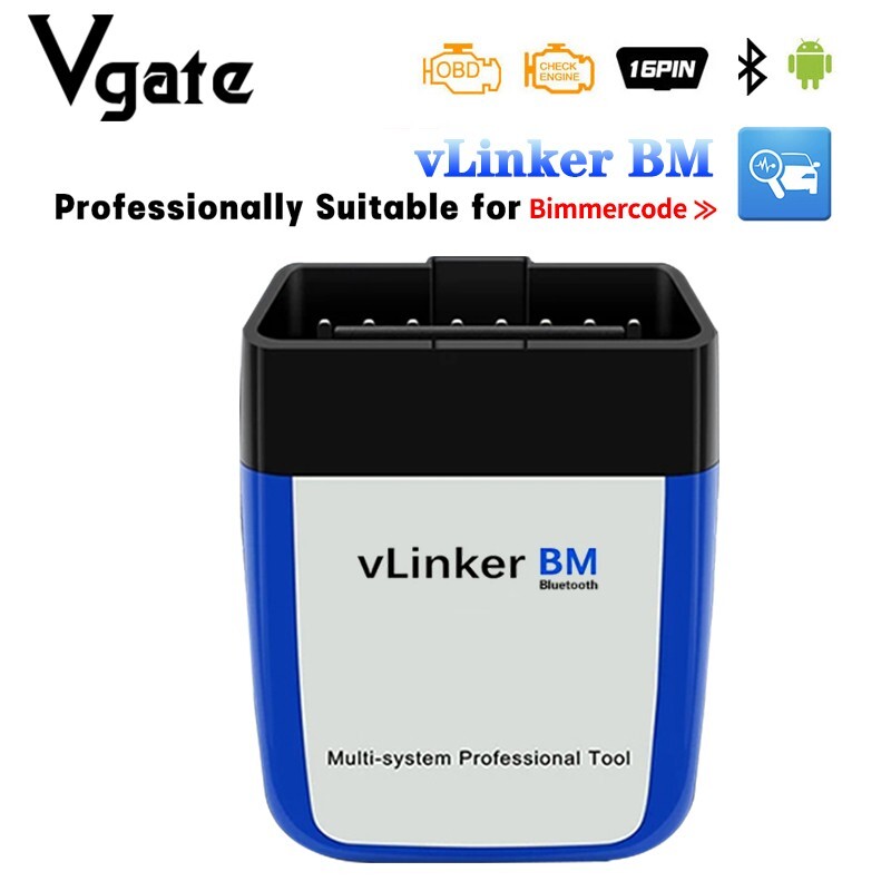 Repairing Tools OBD2 Scanner Bimmercode vLinker BM V2.2 Bluetooth 3.0 Car Tools