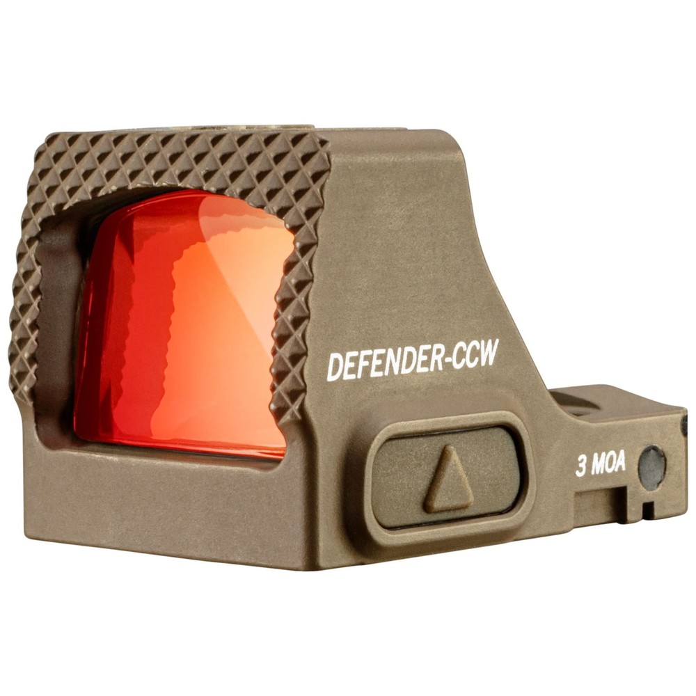 Vortex Defender-CCW 3 MOA Tan Micro Red Dot Sight (DFCCW-MRD3-T)