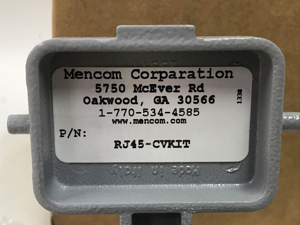Mencom RJ45-CVKIT Panel Interface Connector Outlet RJ45