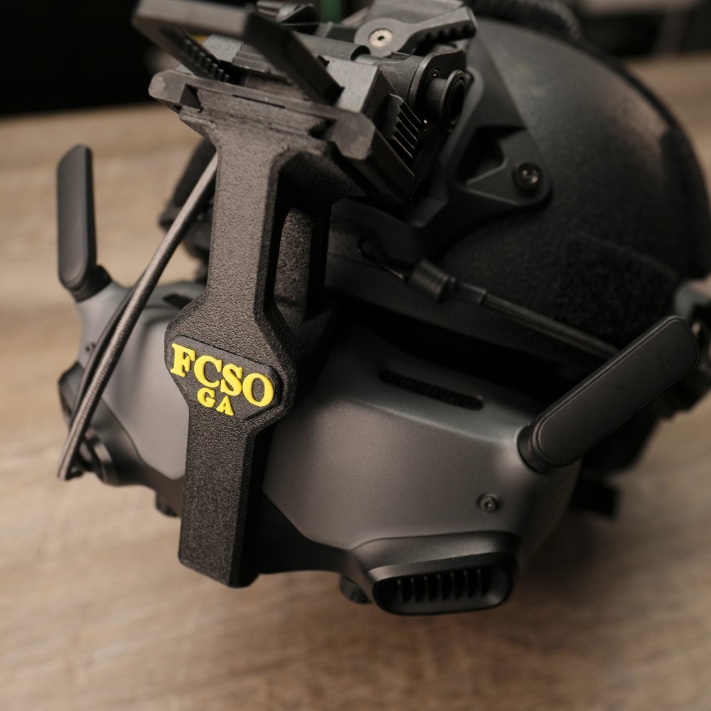 SOLID UAVS Talon – DJI Goggles 2 Helmet Mount Adapter