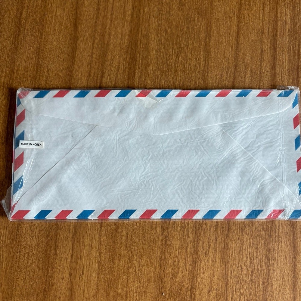 VINTAGE Air Mail Envelopes 4.4” x 9.5”