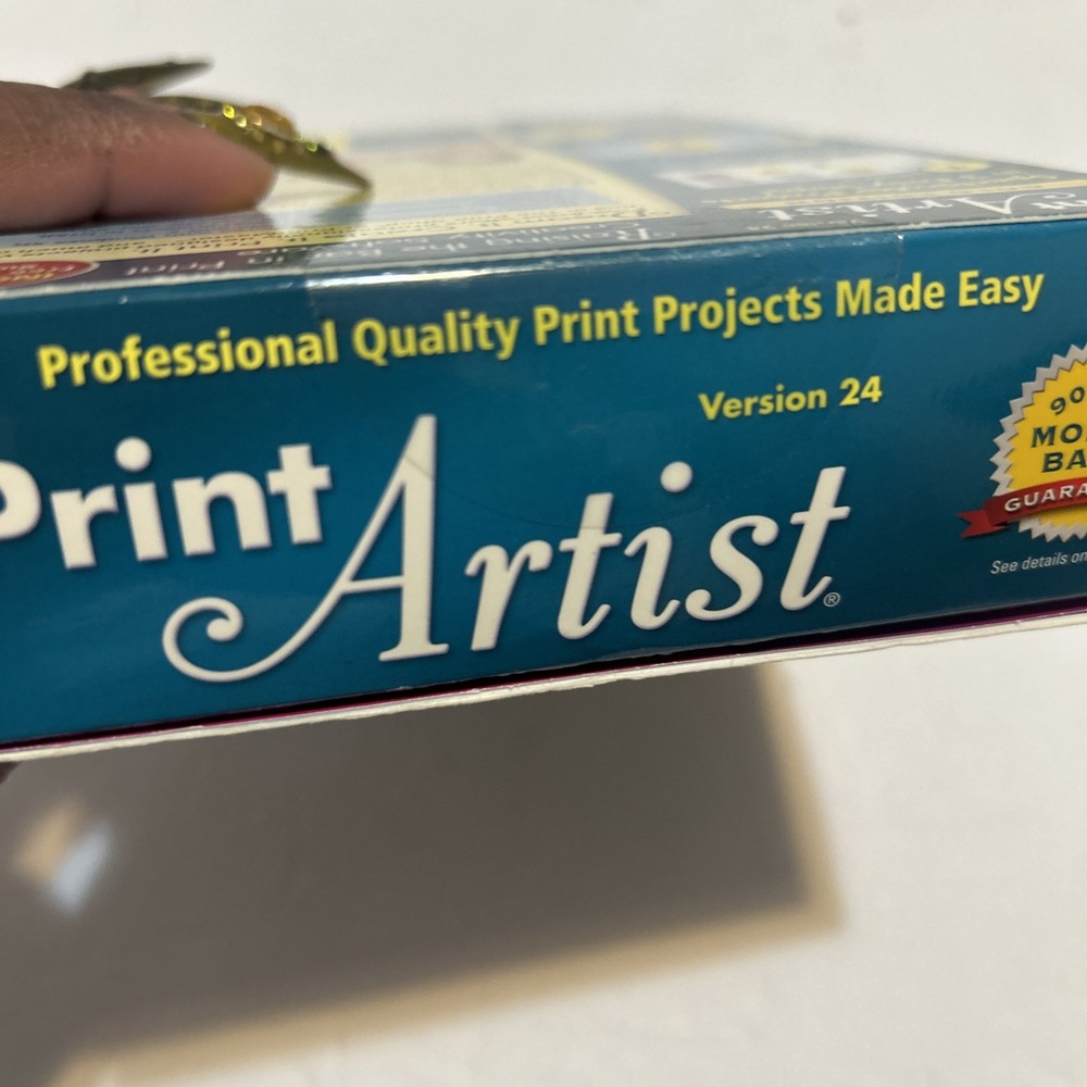 2011 PRINT ARTIST GOLD EDITION PC Computer Home Graphics Software Version 24