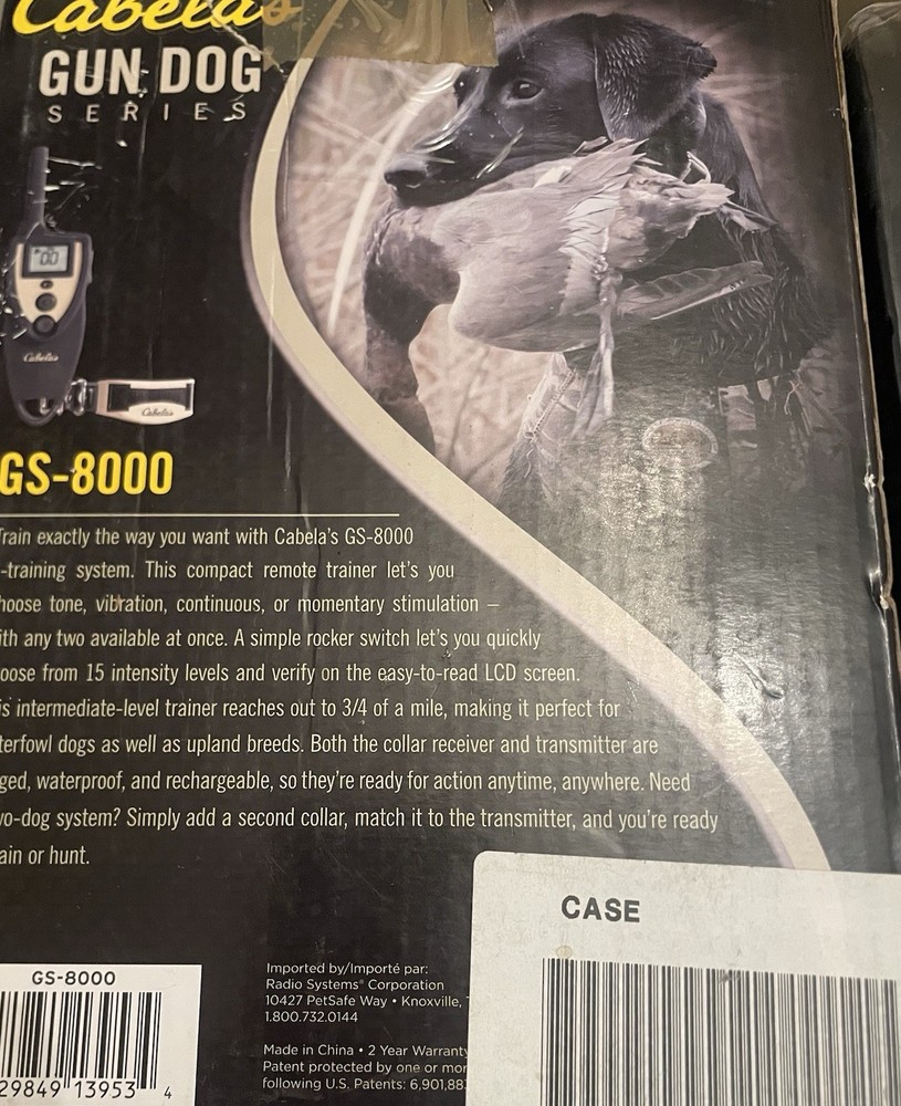 Cabela’s Gs-8000 Dog Trainer System