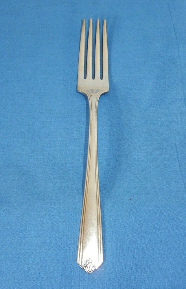 Rogers Oneida Silverplate 1930 Tempo Stoneleigh Dinner Fork