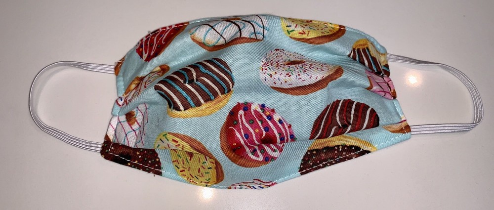 KIDS Donuts Fabric Reusable Face MASK