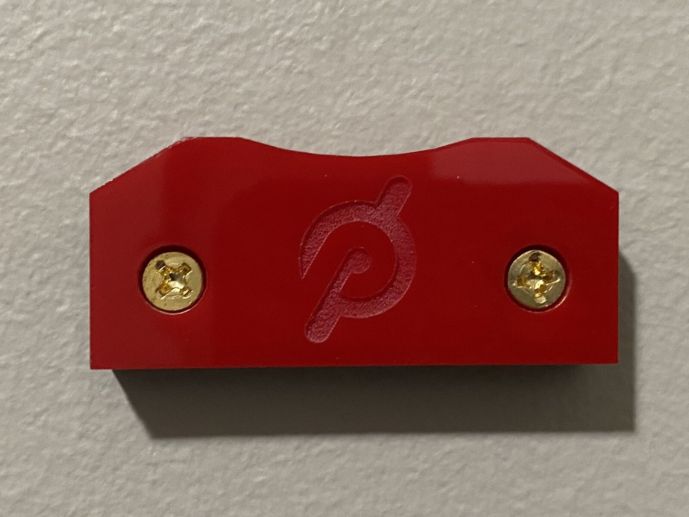 Peloton cycling shoe wall mount holder