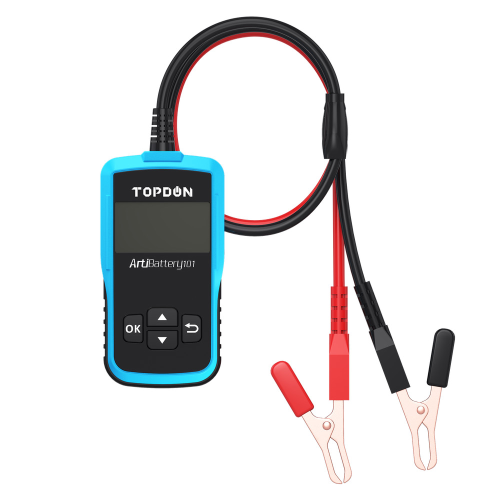 TOPDON AB101 Battery Tester 12V Load Charging System Analyzer 100-2000CCA