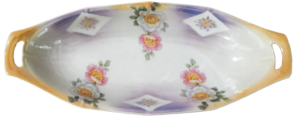 Vintage German Celery Dish l2" Oval