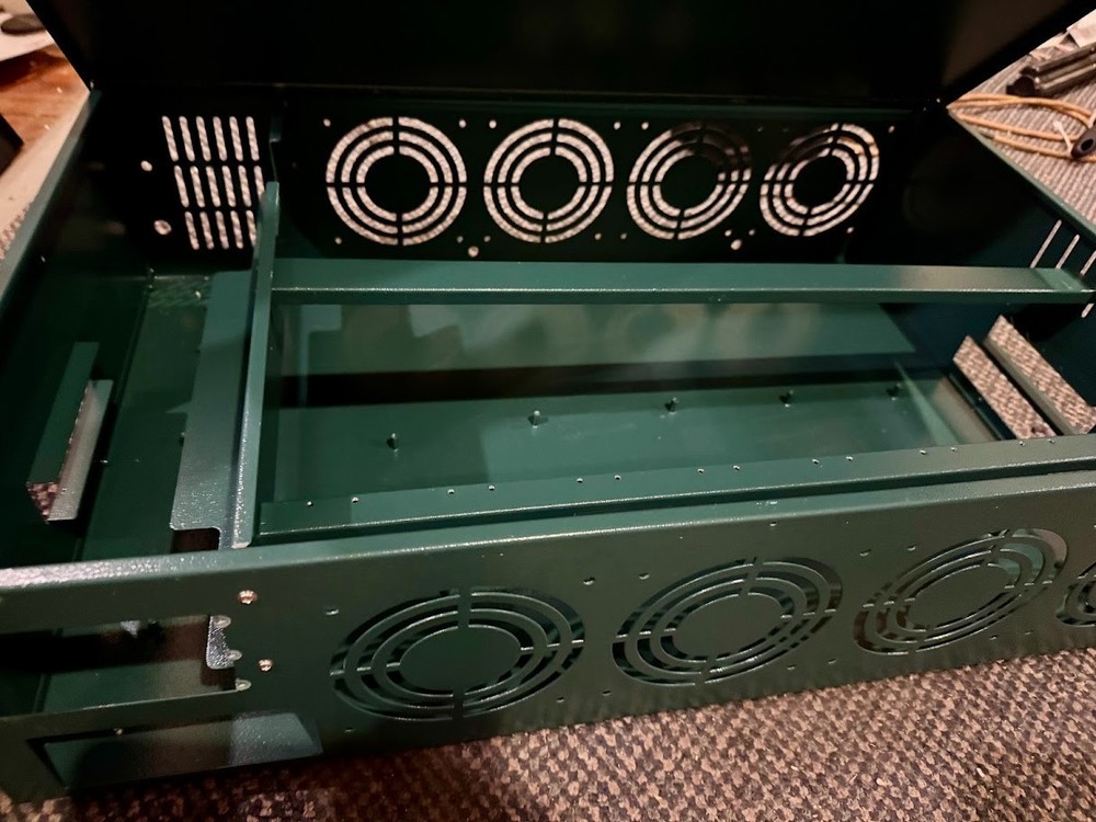 VTRETU Mining Rig for Crypto Barebones CASE ONLY