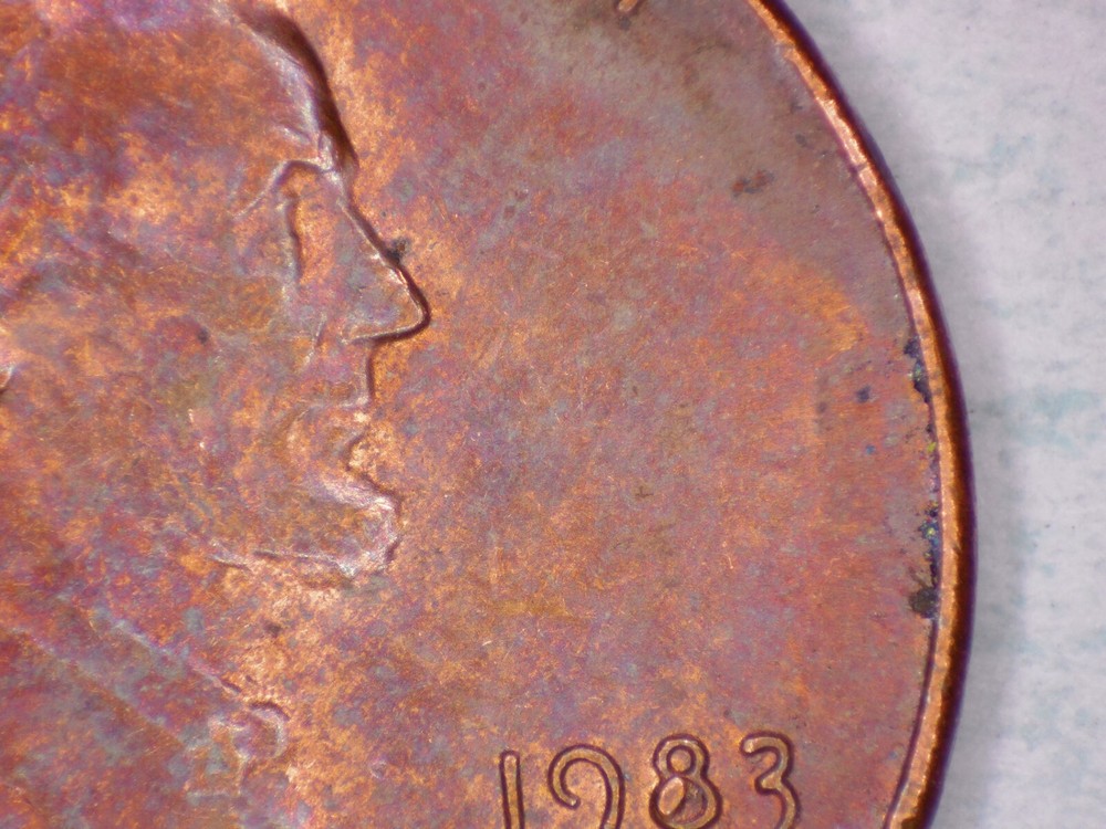 1983 Penny DDO, Rim error, Toning, more info in description