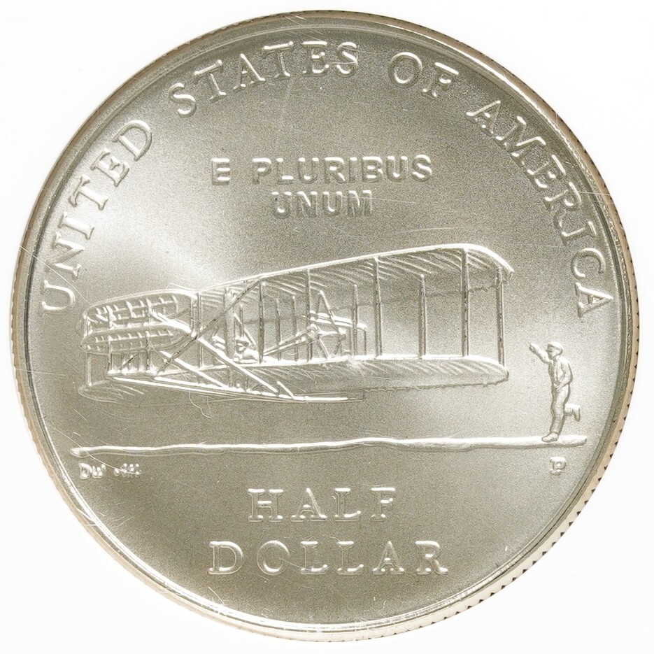 2003 (P) First Flight Commemorative Half-Dollar NGC MS-69
