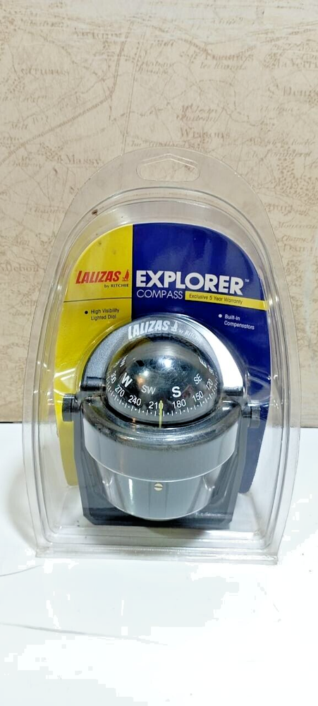 LALIZAS BY RITCHIE EXPLORER COMPASS B-51-L NEW CONDITION