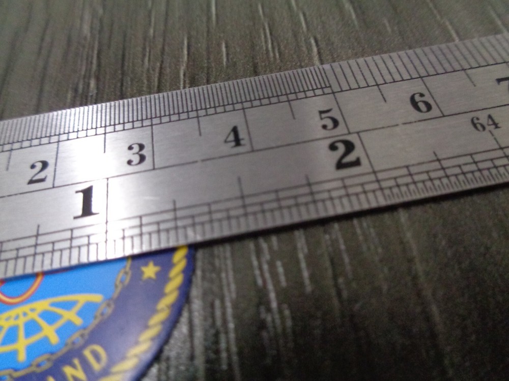 US NAVY STICKER / DECAL NAVAL ELECTRONIC SYSTEMS COMMAND MINI 1 INCH ROUND