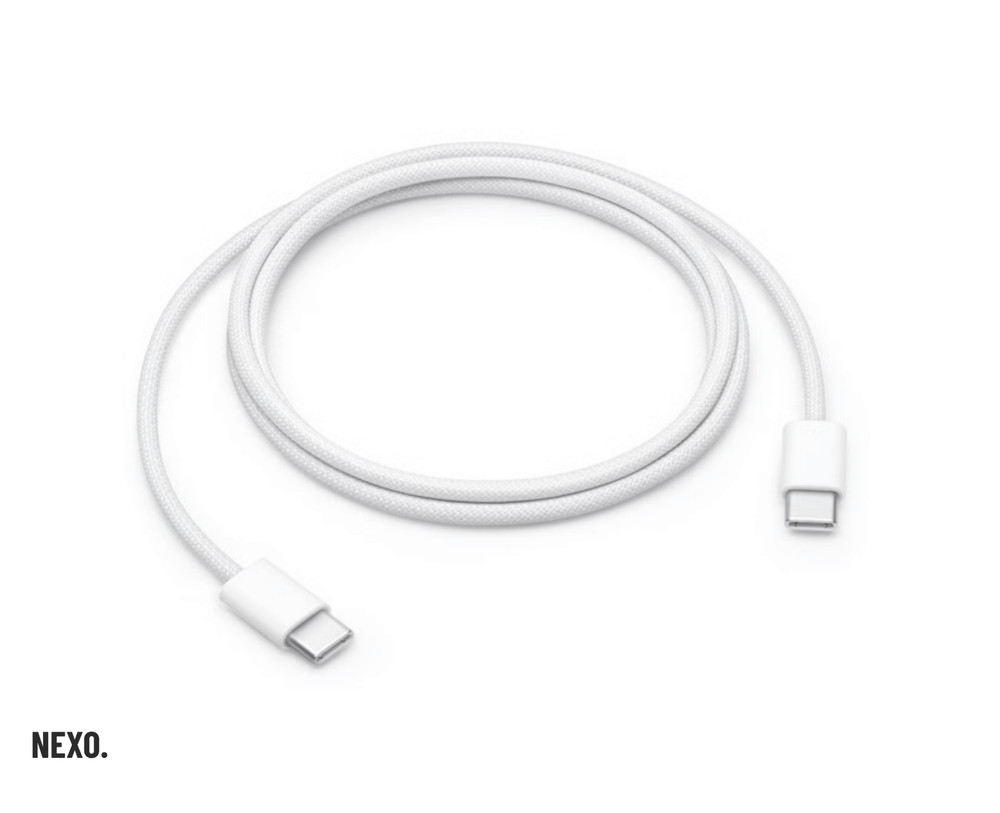 Genuine Apple 20W USB-C Power Adapter + USB-C to USB-C Cable 1m | Bundle