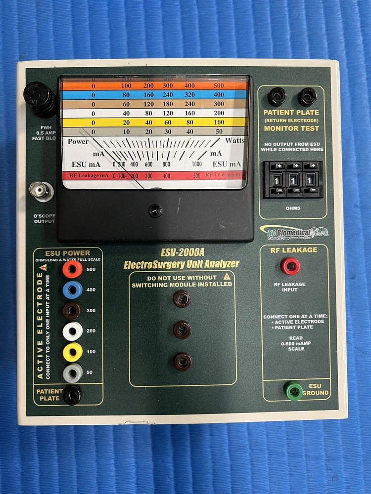 BC Biomedical ESU-2000A Electrosurgery Unit Analyzer(machine Only)