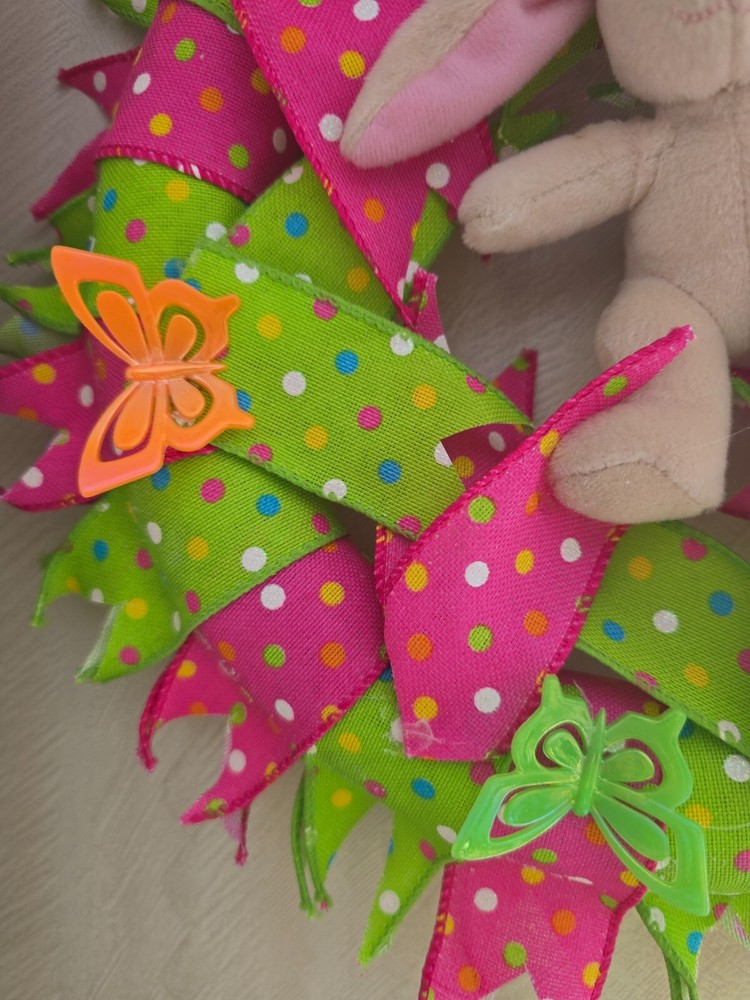 Happy Easter Handmade Wreath