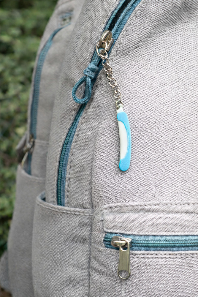 Pure Wick Cooter Canoe Keychain – Funny Nurse Gift