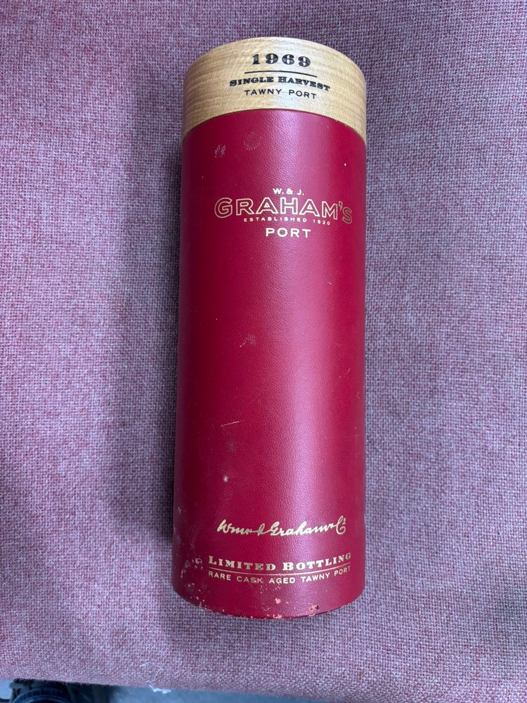 Grahams Port 1969 -  Vintage Port - Empty Box
