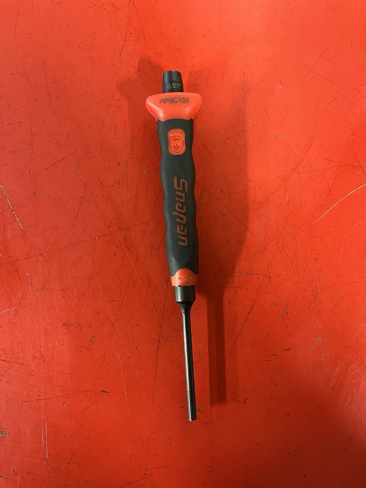 Snap-on Tools  Soft Grip 5/32" Pin Punch PPSG105 Red