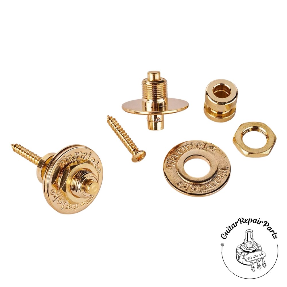 Warwick Security Lock, Locking Strap System Set - Gold