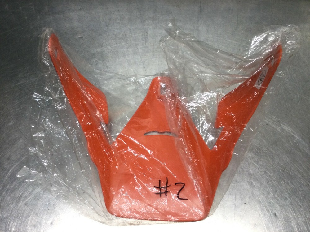 SKI-DOO HELMET VISOR ORANGE t027