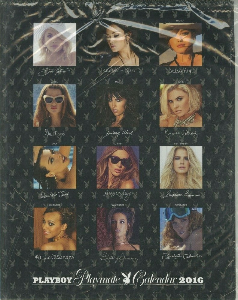PLAYBOY Playmate 2016 and 2017 Calendar