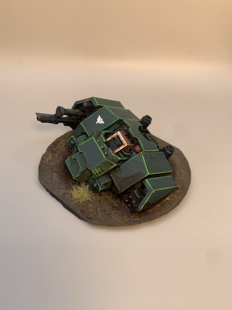 Crashed Dreadnought Sci Fi Wargaming Scatter Terrain
