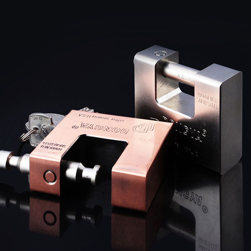 74/84m/94mm Lock Rectangular Beam Anti-theft Padlock Security Door Padlock 5 Key