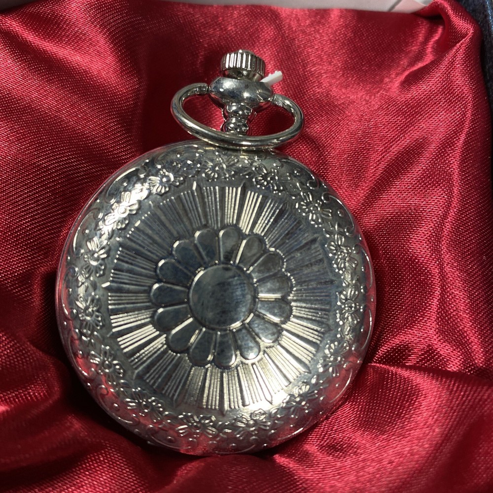 Quartz Pocket Watch New In Box