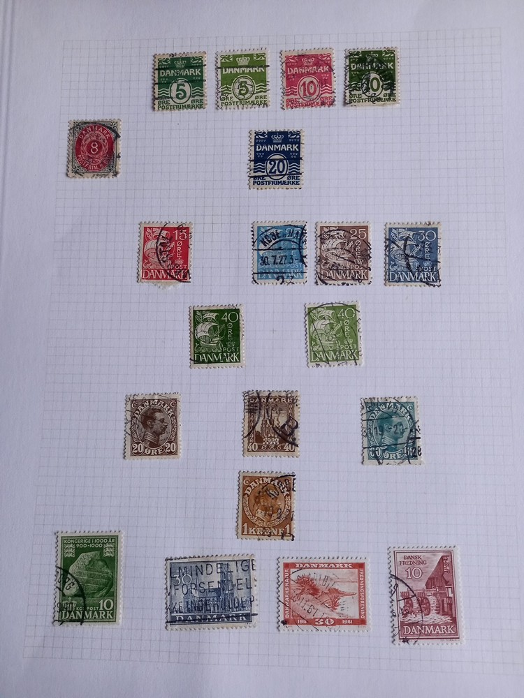 stamps denmark. (Ref. BX16)