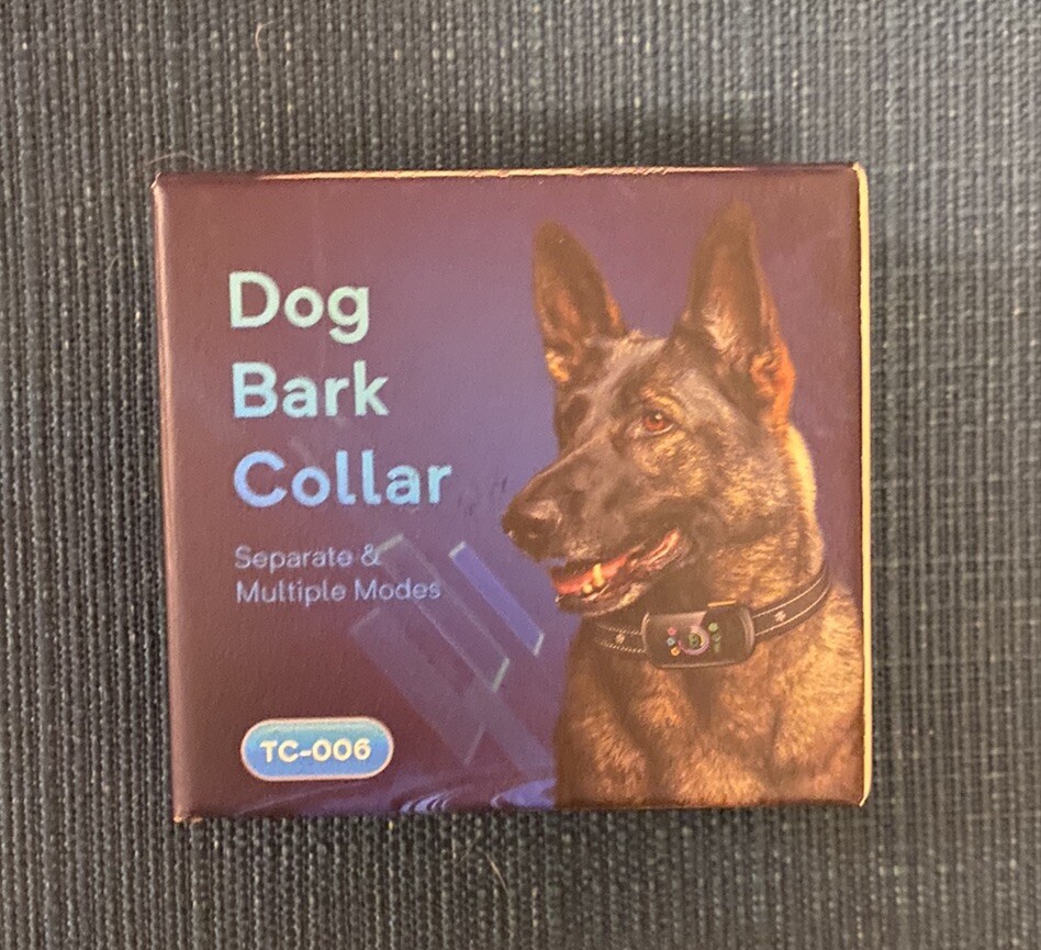 Dog Trainer Device Bark Control Ultrasonic Range Black Model TC-006