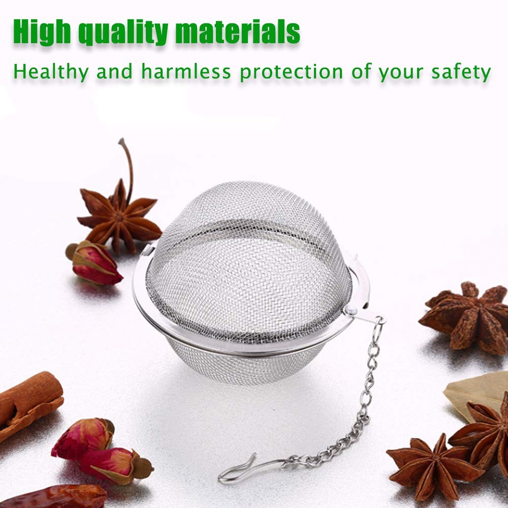 Tea Steeper, 2Pcs Mesh Tea Infuser Premium Tea Filter Tea Interval Diffuser.