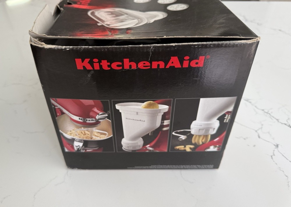 KitchenAid Gourmet Pasta Press Extruder With Attachments 6 Discs KPEXTA