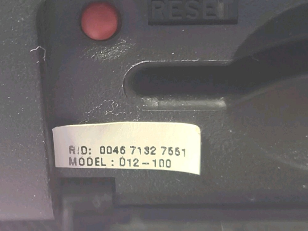 DirecTV D12-100 Satellite Receiver Cable Box (untested with direct card)