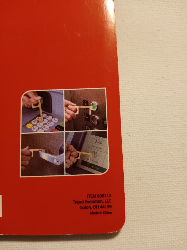 Touch Free Tool The Germ Avoidance and Physical Distancing Solution (LOC ECR-2)