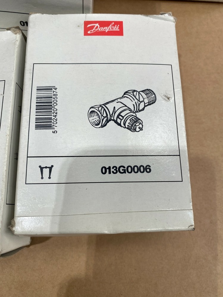 3 pcs x DANFOSS HEATING 013G0006 tap body RA-FN 20 right 3/4