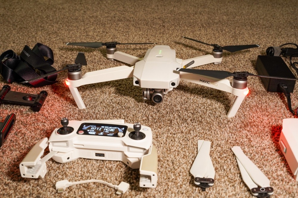 DJI Mavic Pro Drone Kit with a hard case