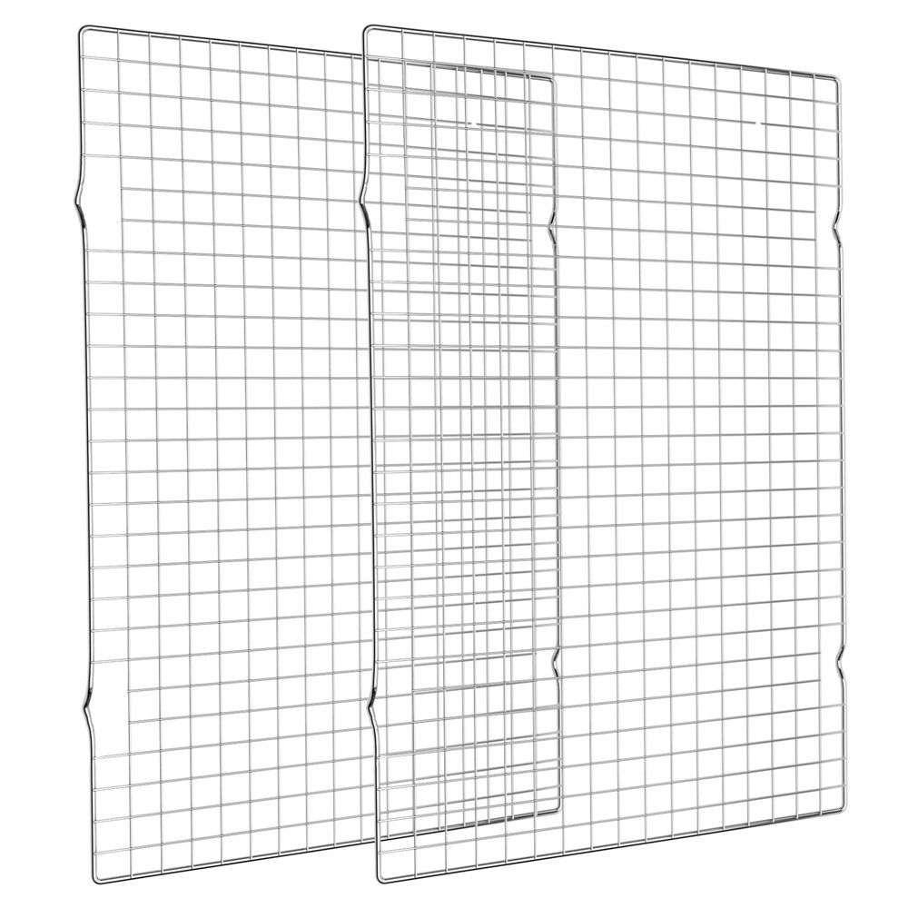 Cooling Rack For Baking 2-Pack, 16X10 Inches Baking Rack, Thick Wire C