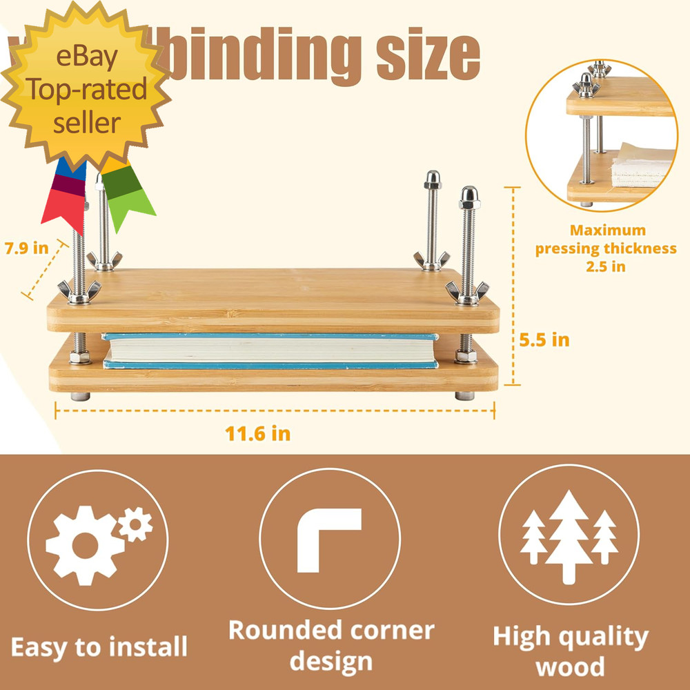 50 Pcs Book Binding Kits Beginners Complete DIY Kit with Tools & Instructions