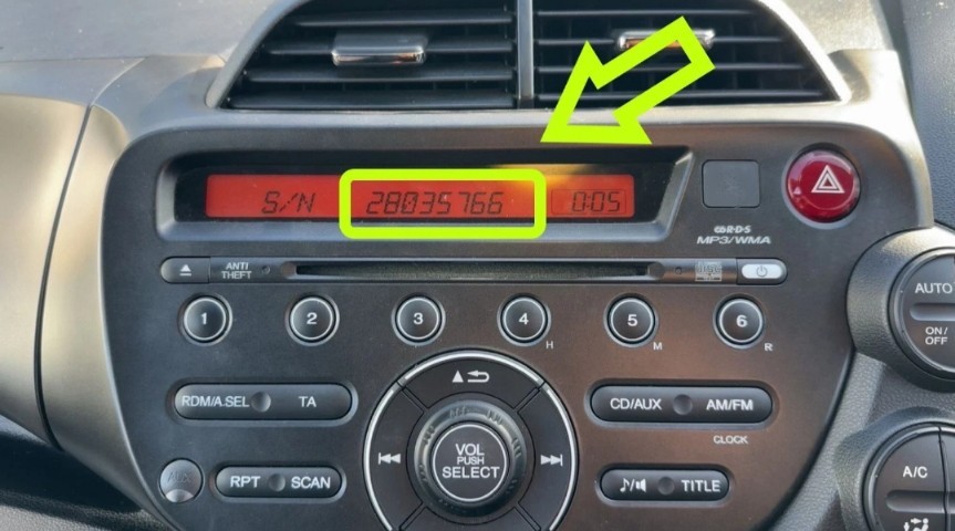 ✅ Honda Radio Code Unlock – Radio Locked? Enter Serial Number Get Code