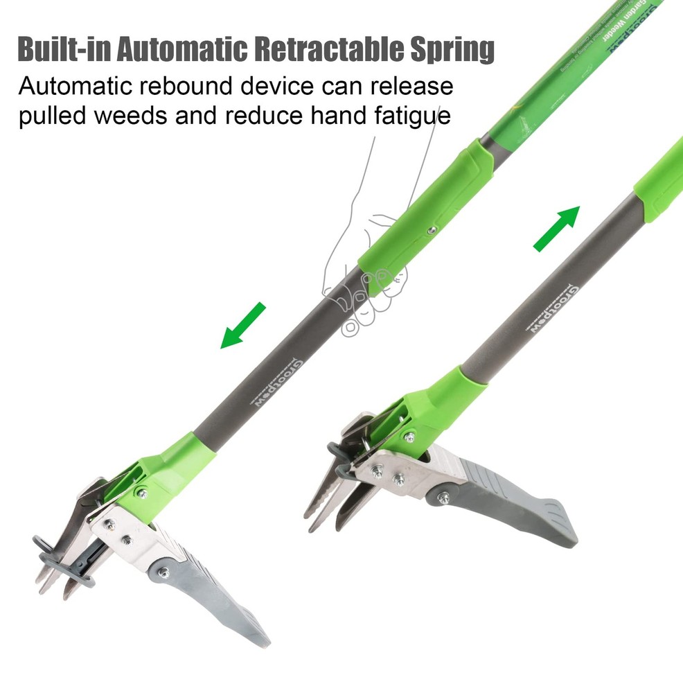 WP5 Apex Weeder, Lightweight Weed Puller Tool for Women, Weeding Remover Tool...