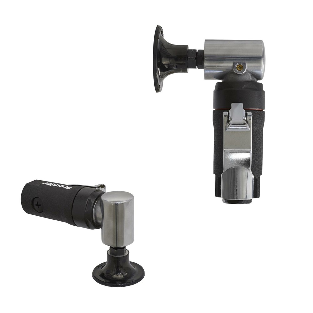 Sealey Mini Air Sander Variable Speed Safety Trigger 50mm Pad Workshop Tool