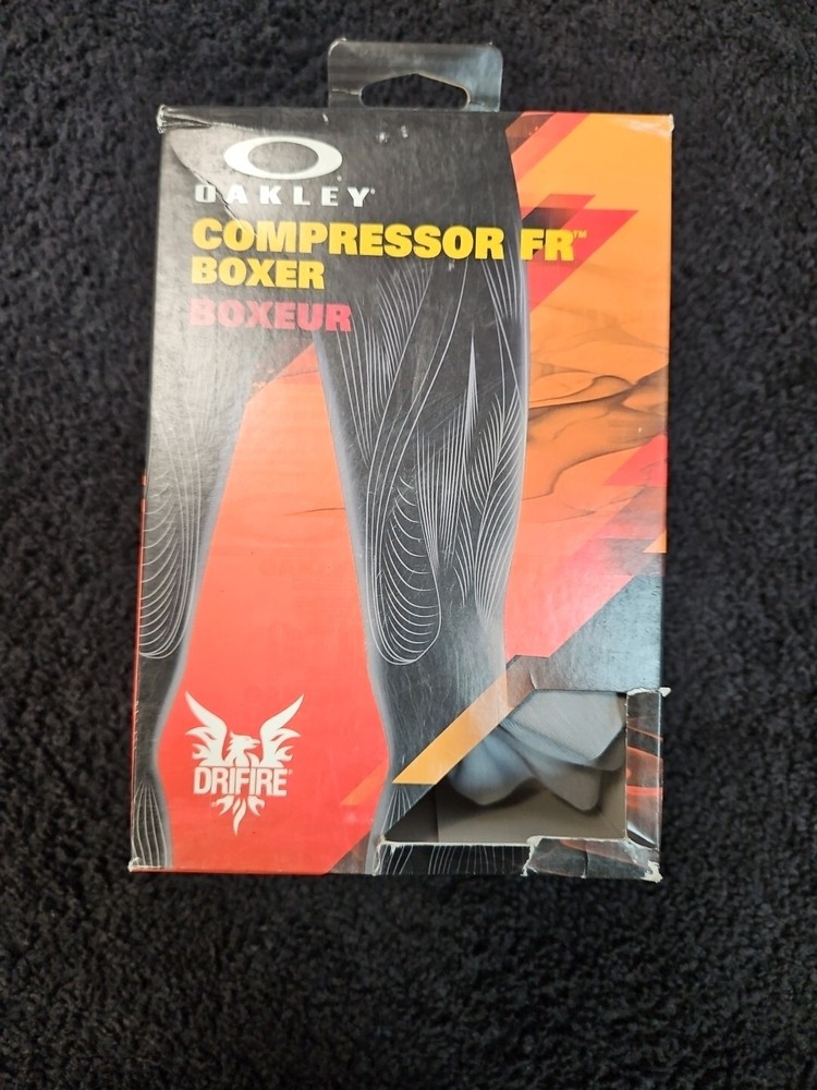 Oakley Fire Retardant Compressor Boxer L Grey Slate