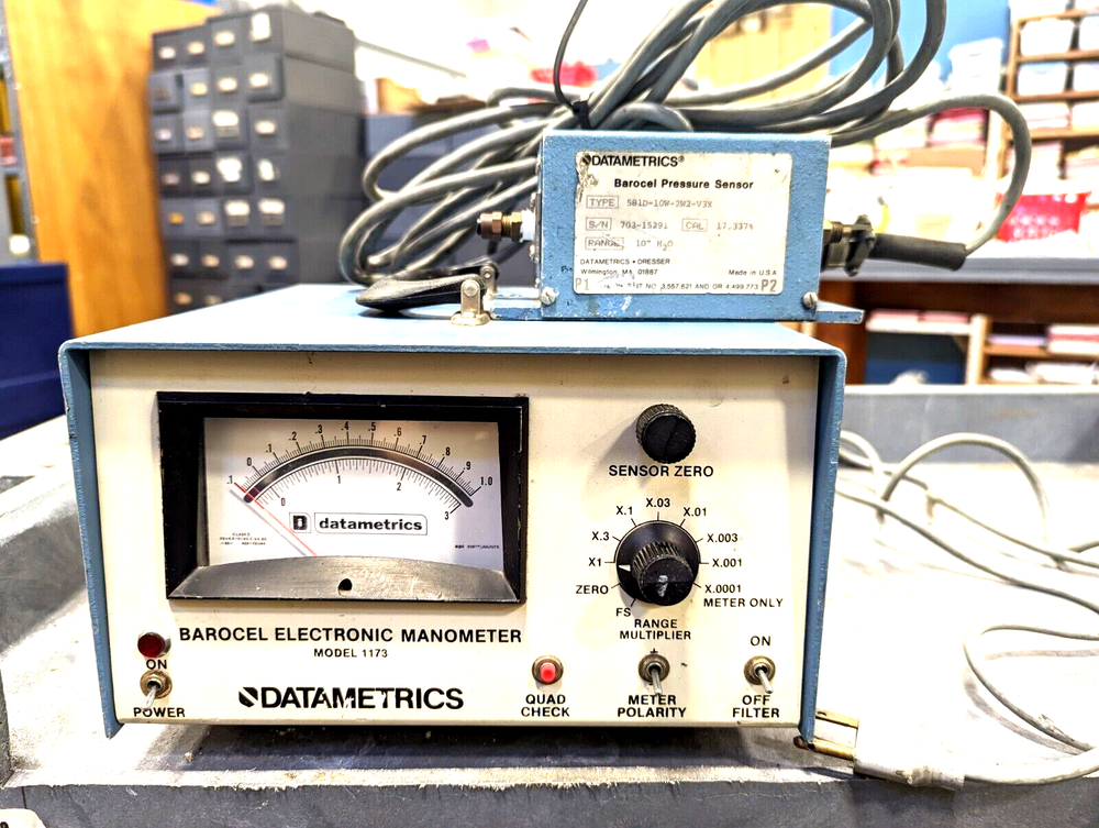 Datametrics Barocel Electronic Manometer with Pressure Sensor